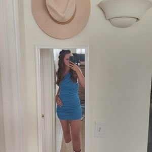 princess polly one shoulder mini dress
